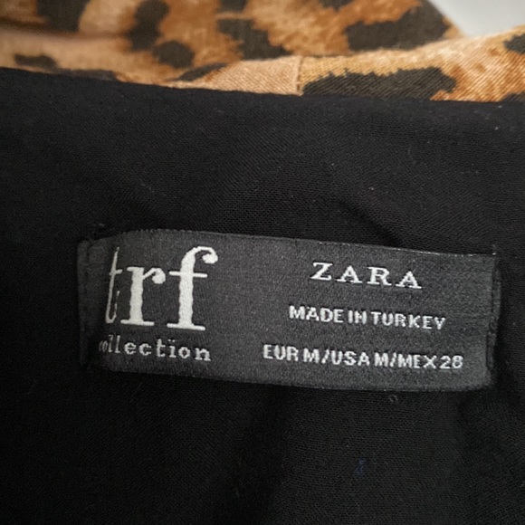 Zara leopard wrap romper Size M (fits S) - Picture 2 of 3